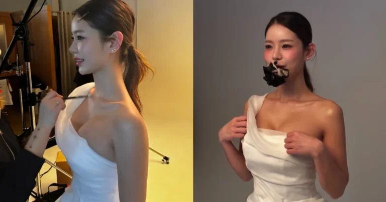 맹승지, 옆에서 보니 더 육감적인 초글래머…쇄골까지 화장하네