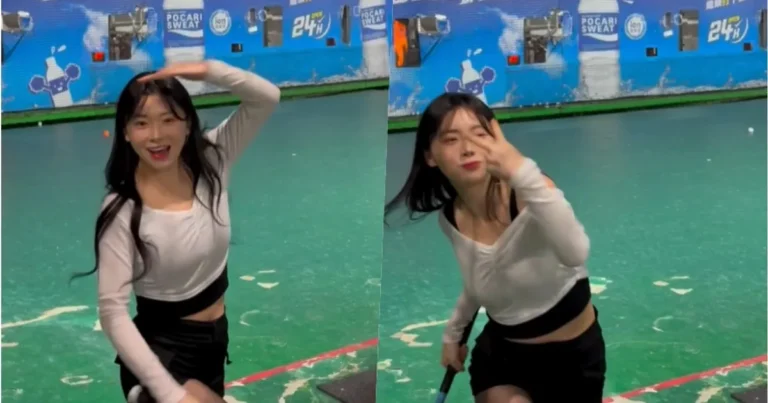김나연 치어리더, 배팅 연습하기에는 너무 아찔한 의상 “마음만 홈런왕”