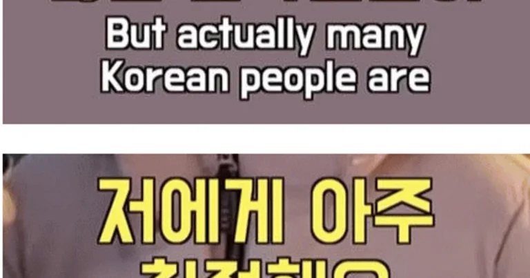 외국인이 한국에 와서 깨진 고정관념들