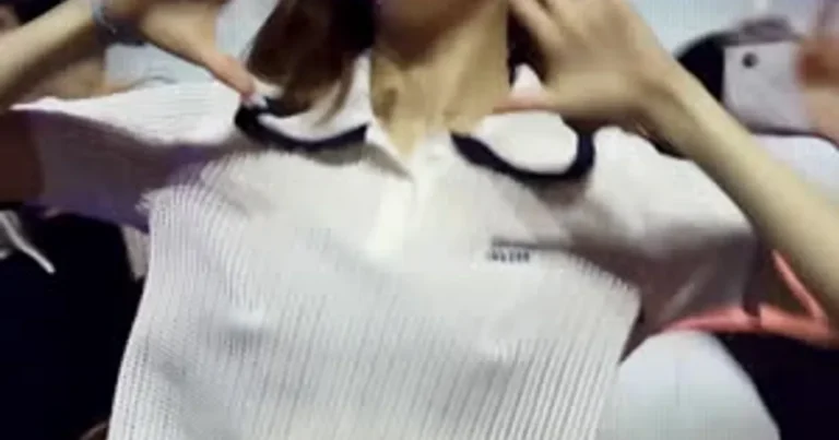 루셈블 막내 여진 크롭 니트속 스포츠 브라 ㄲㅈ 착시.mp4