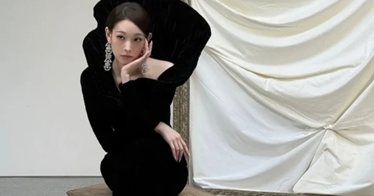 올데이 프로젝트 애니, 블랙 드레스로 고혹미 발산… “학업 병행 중인 브레인 아이돌”