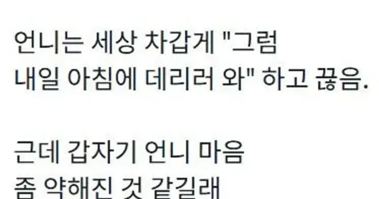 친정간 와이프 반전