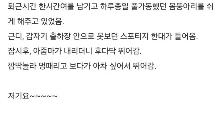 역수입) 회사내 무단주차 혼내준 썰