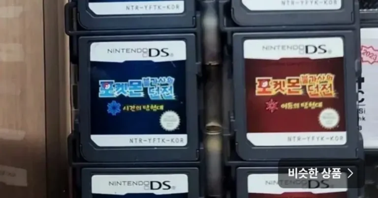 닌텐도 게임칩 돈지랄 자랑