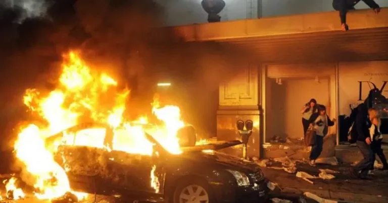 하키 패배 후 캐나다에서 일어났던 폭동