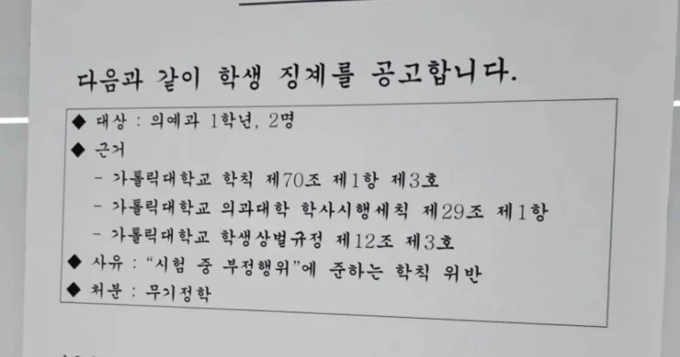 인생 완전히 꼬여버린 의예과 1학년