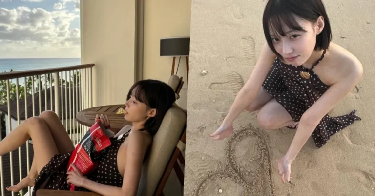 에스파 윈터, 뒤늦게 공개한 하와이 휴가…여름 착장이 찰떡인 겨울여신