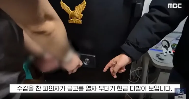 서울 명동에서 단속당한 보이스피싱 사무실 ㄷㄷ