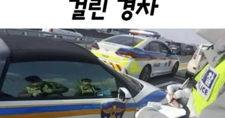 불법튜닝으로 걸린 경차