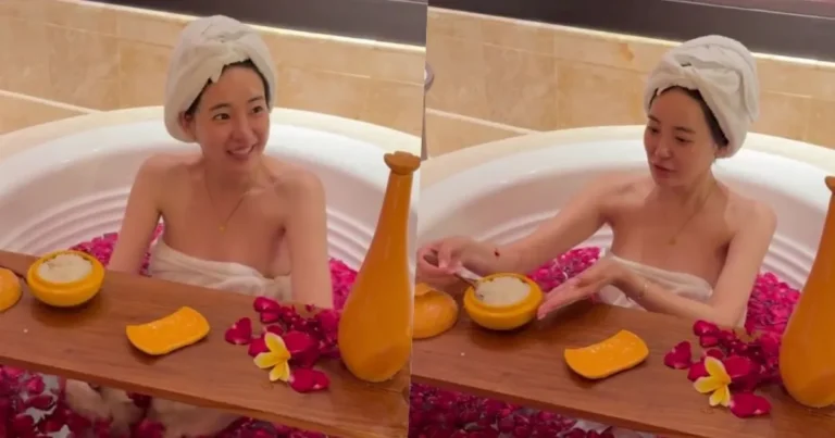 ‘GD 열애설 부인’ 이주연, 욕조 안에 들어간 모습 공개…백옥같은 속살