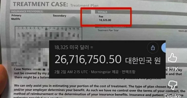 뉴욕 치과 치료비