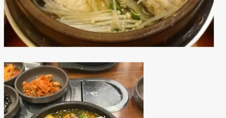 해장음식 최고존엄 위 아래