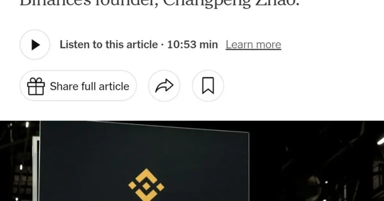 바이낸스 ‘ 트럼프에게 범죄 사면 받고 트럼프 자식 도움 ‘