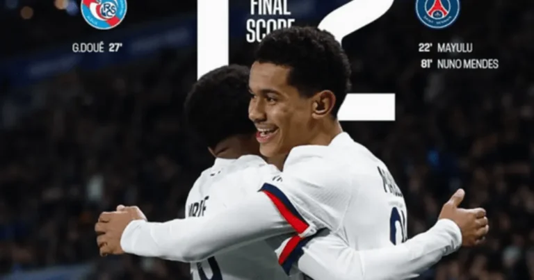 이강인, 부상 복귀전서 활약…PSG, 스트라스부르에 2-1 승리하며 리그 선두 등극