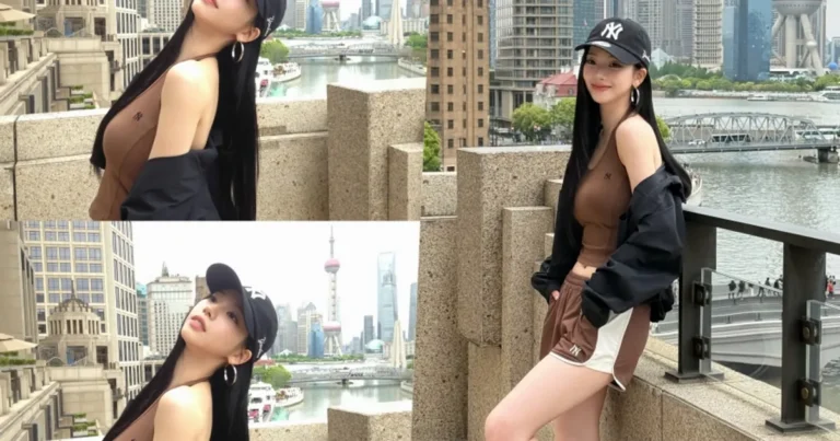 에스파 카리나, 뭘 입어도 감출 수 없는 S라인 자태…딱 붙는 톱에 볼륨감 자랑