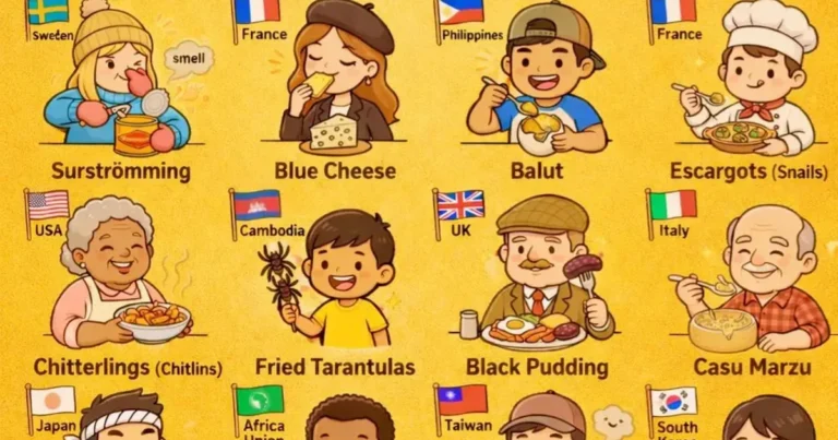 보기에 역겹지만 맛있는 세계의 음식