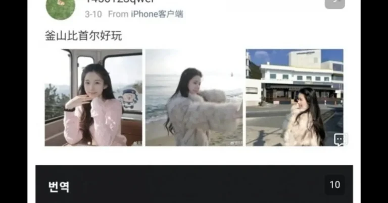 최근 대만에 뒤이어 중국 20대녀들의 부산병