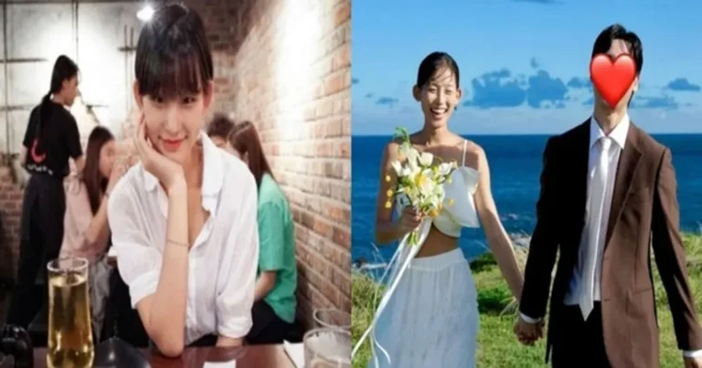 SNL 코리아 출신 배우 송이재, 웨딩사진 공개하며 결혼 선언