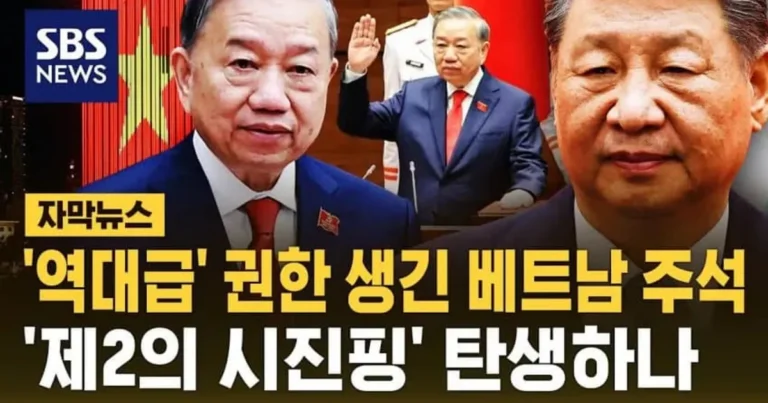 베트남, 제2의 시진핑 탄생하나… 공안 출신 독재자 탄생