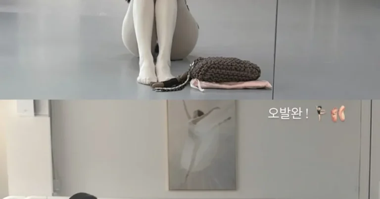 ‘조재현 딸’ 조혜정, 발레로 몸매 관리 중인 근황 포착…탄탄한 각선미 자랑
