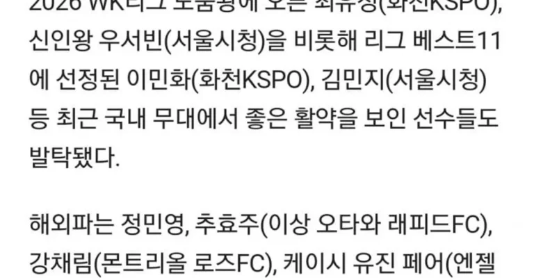 여자축구 국가대표팀, 결국 비즈니스석 전원 지원